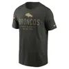 Nike Denver Broncos Salute To Service Sideline Primary Edge  Men's Dri-fit Nfl T-shirt In Green