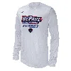 Nike Depaul  Men's College Long-sleeve T-shirt In White
