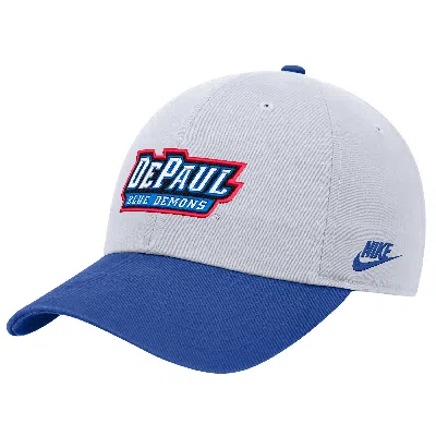 Nike Depaul  Unisex College Campus Cap In White