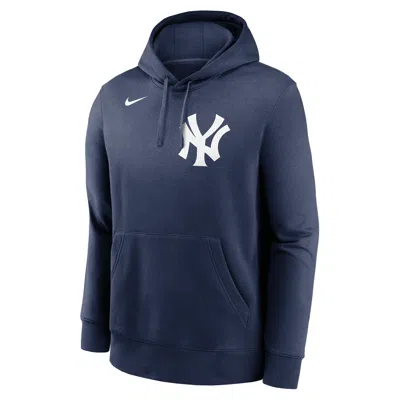 NIKE DEREK JETER NEW YORK YANKEES CLUB  MEN'S MLB PULLOVER HOODIE,1015912777