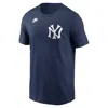 Nike Derek Jeter New York Yankees Cooperstown Fuse  Men's Mlb T-shirt In Blue