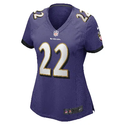 Nike Derrick Henry Baltimore Ravens  Women's Nfl Game Football Jersey In Purple
