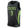 Nike Derrick White Boston Celtics 2024/25 City Edition  Men's Dri-fit Nba Swingman Jersey In Black