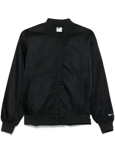Nike Destroyer Bomber Jacket In Black