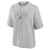 Nike Detroit Lions Arch Boxy  Women's Nfl T-shirt