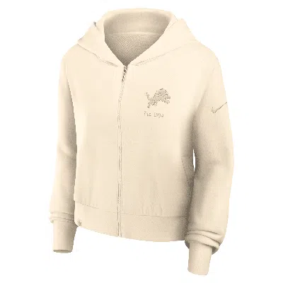Nike Detroit Lions Established Womenâs  Women's Nfl Full-zip Hoodie
