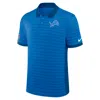 Nike Detroit Lions Sideline Victory Stripe  Men's Dri-fit Nfl Polo