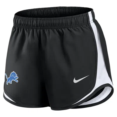 Nike Detroit Lions Tempo  Women's Dri-fit Nfl Shorts In Black