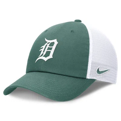 Nike Detroit Tigers Bicoastal Club  Unisex Mlb Trucker Adjustable Hat In Green