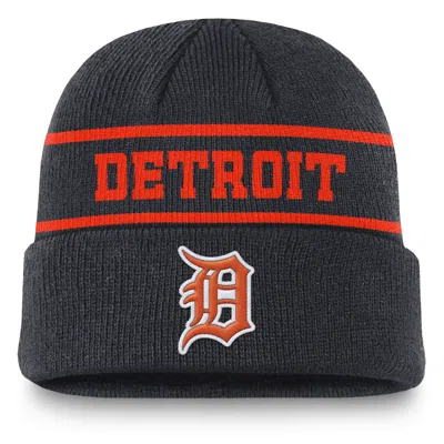 Nike Men's Navy Detroit Tigers Cooperstown Collection Rewind Terra Cuffed Knit Hat