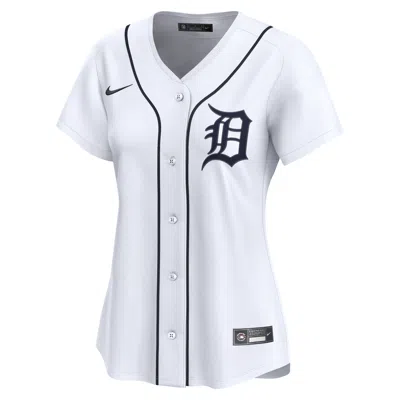 Nike Detroit Tigers Womenâs  Women's Dri-fit Adv Mlb Limited Jersey In White