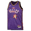 Nike Devin Booker Phoenix Suns 2024/25 City Edition Big Kids'  Dri-fit Nba Swingman Jersey In Purple