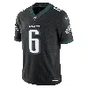 Nike Devonta Smith Black Philadelphia Eagles Alternate Vapor F.u.s.e. Limited Jersey