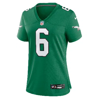 Nike Devonta Smith Philadelphia Eagles  Women's Nfl Game Football Jersey In Green