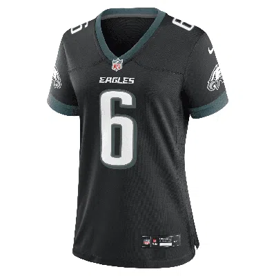 Nike Devonta Smith Black Philadelphia Eagles Alternate Game Jersey