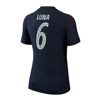 Nike Diego Luna Usmnt 2026 Match Away  Women's Aero-fit Soccer Jersey In Blue
