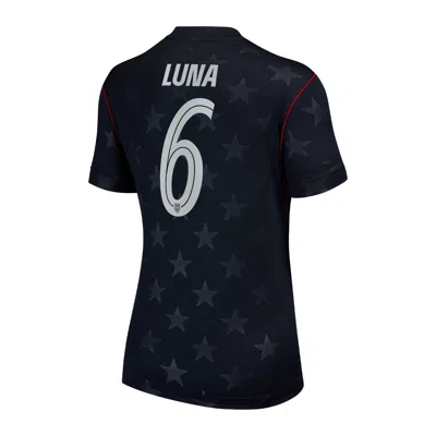 Nike Diego Luna Usmnt 2026 Stadium Away  Women's Dri-fit Soccer Jersey In Blue
