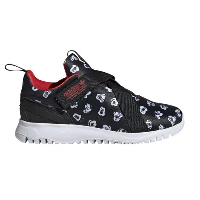 Pre-owned Nike Disney X Flex 2.0 Little Kid 'allover Cheery Mickey - Black' | Kid's Size 10.5