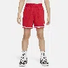 Nike Dna Big Kids' 5" Basketball Shorts In University Red/white