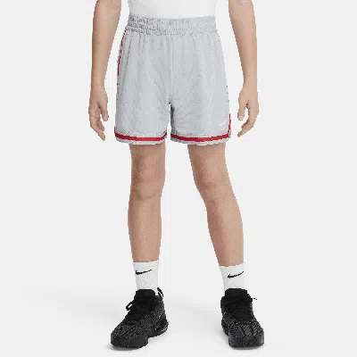 Nike Dna Big Kids' 5" Basketball Shorts In Grey