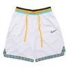 Nike Dna Contrast Color Stitching Basketball Sports Shorts White