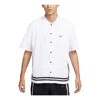 Nike Dna Crossover Dri-fit Basketball Shirt (asia Sizing) 'white Black'