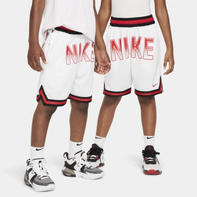 Nike Dna Culture Of Basketball Big Kids' Dri-fit Shorts In White