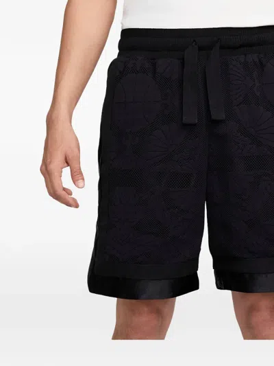 Nike Dna Dri-fit Mesh-panelled Shorts In Blue