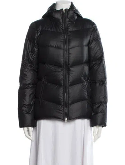 Pre-owned Nike Down Jacket In Black