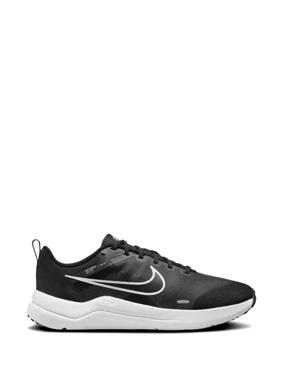 Nike Downshifter 12 Extra Wide Sneakers In Black