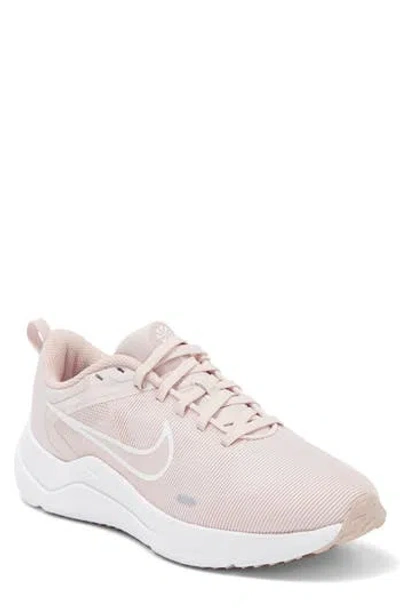 Nike Downshifter 12 Running Shoe In Rose/white/pink Oxford
