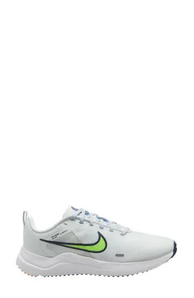 Nike Downshifter 12 Running Shoe In Summit White/lime/white
