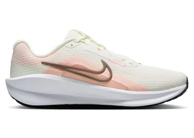 Pre-owned Nike Downshifter 13 Mink Brown (women's) Sneakers In Sail/washed Coral/white