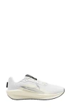 Nike Downshifter 13 Sneaker In White/silver/black