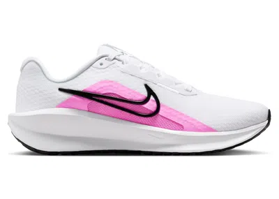 Pre-owned Nike Downshifter 13 (women's) Sneakers In White/black/pink Spell