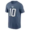 Nike Drake Maye New England Patriots Rivalries Collection  Men's Nfl T-shirt In Blue
