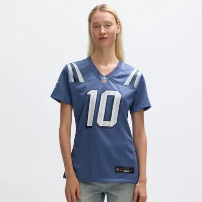 Nike Drake Maye New England Patriots Rivalries Collection Womenâs  Women's Nfl Game Jersey In Blue