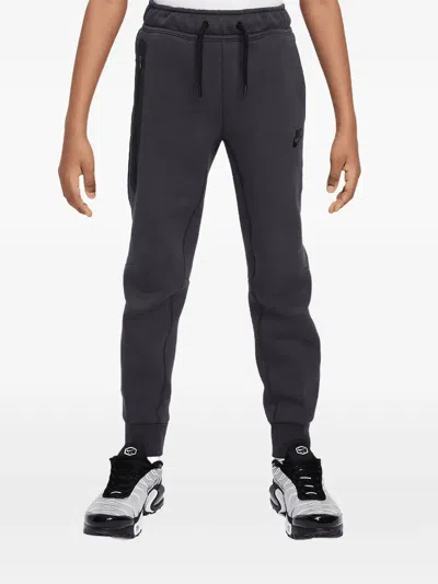 Nike Kids' Drawstring Track Pants In Gray
