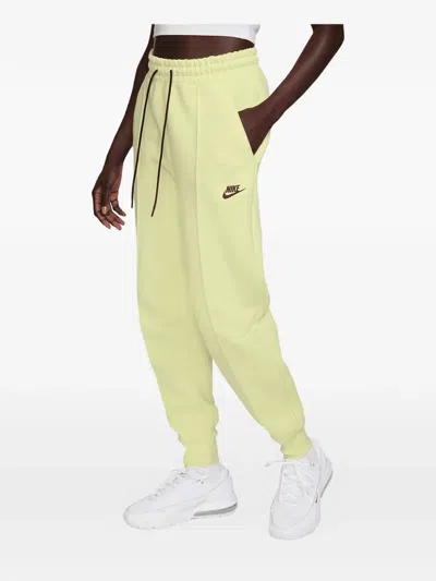 Nike Drawstring Track Pants In Green