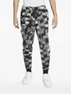 Nike Drawstring-waist Track Pants In Black