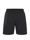 Nike Drawstring Zip-pocket Shorts In Black