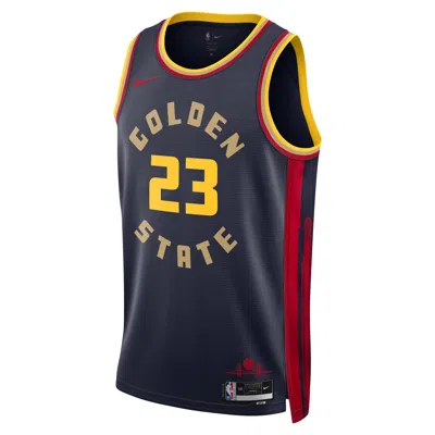 Nike Draymond Green Golden State Warriors 2024/25 City Edition  Men's Dri-fit Nba Swingman Jersey In Blue