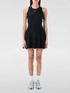 Nike Stretch Mini Dress Racer Back In Schwarz