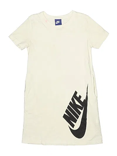 Pre-owned Nike Kids' Dress In White