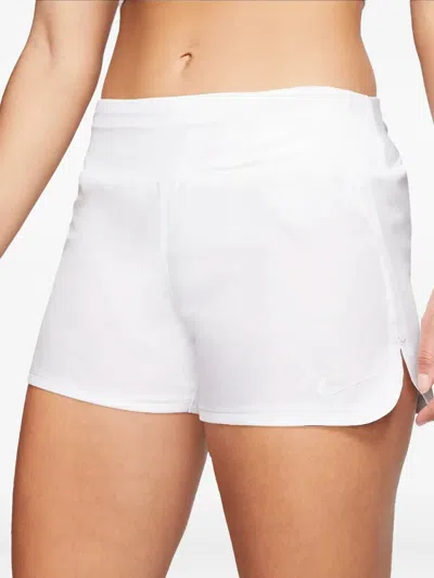 Nike Dri Fit 3" Shorts In White