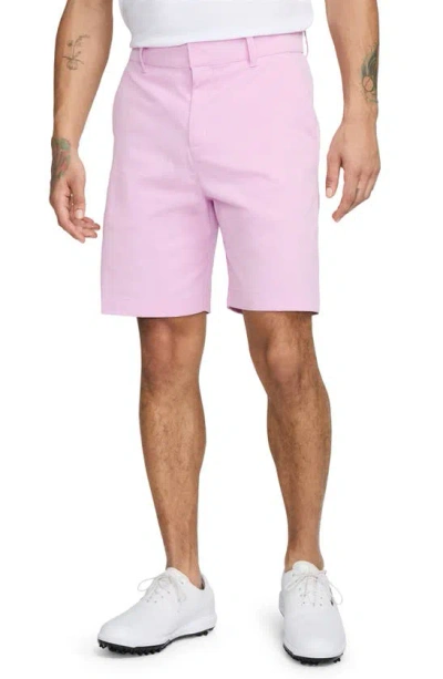 Nike Dri-fit 8-inch Water Repellent Chino Golf Shorts In Pink