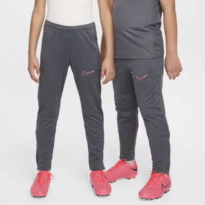 Nike Dri-fit Academy23 Kids' Soccer Pants In Grey