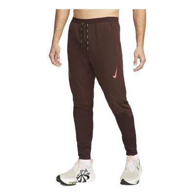 Nike Dri-fit Adv Aeroswift Racer Running Pants 'brown'