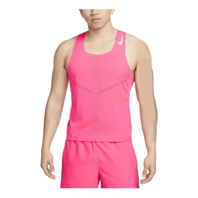 NIKE NIKE DRI-FIT ADV AEROSWIFT RACING VEST 'PINK'