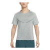 Nike Dri-fit Adv Techknit Casual Sports T-shirt 'grey' In Gray